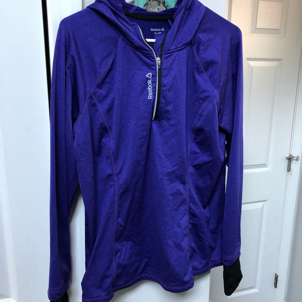 XL Reebok purple exercise top